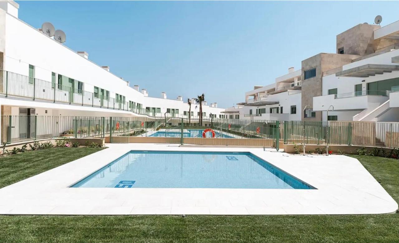 Ocean Apartament !! 1ª Linea Del Mar, Piscina, Parking, Wifi Mojacar Exterior photo