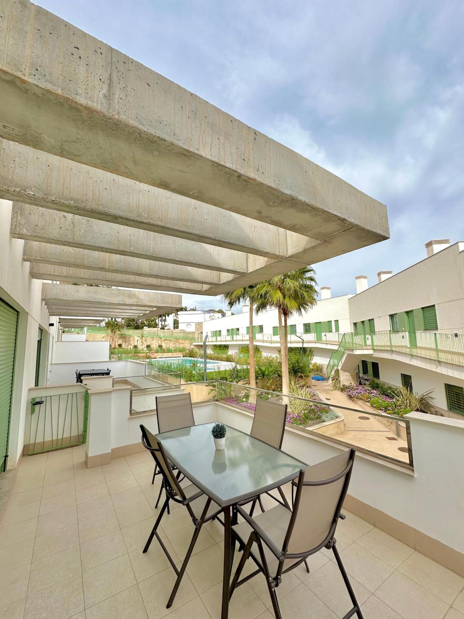 Ocean Apartament !! 1ª Linea Del Mar, Piscina, Parking, Wifi Mojacar Exterior photo